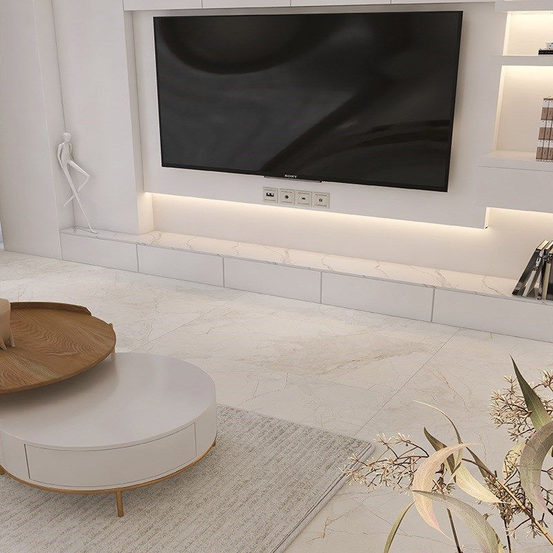 通体大理石柔光寒江m雪奶油风600x1200客厅防滑地砖卫生间瓷