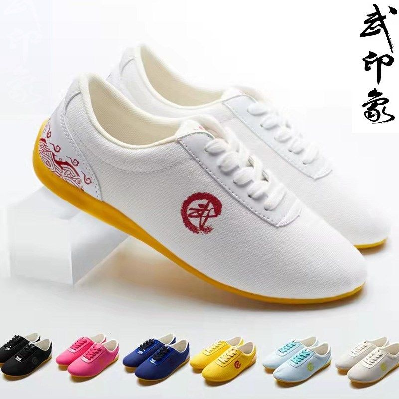 武术专用鞋儿童练武鞋太极鞋帆布鞋牛筋底武术训练鞋男练功小白鞋,运动/瑜伽/健身/球迷用品,太极鞋,淘宝优惠券,粉丝福利购,淘宝优惠卷