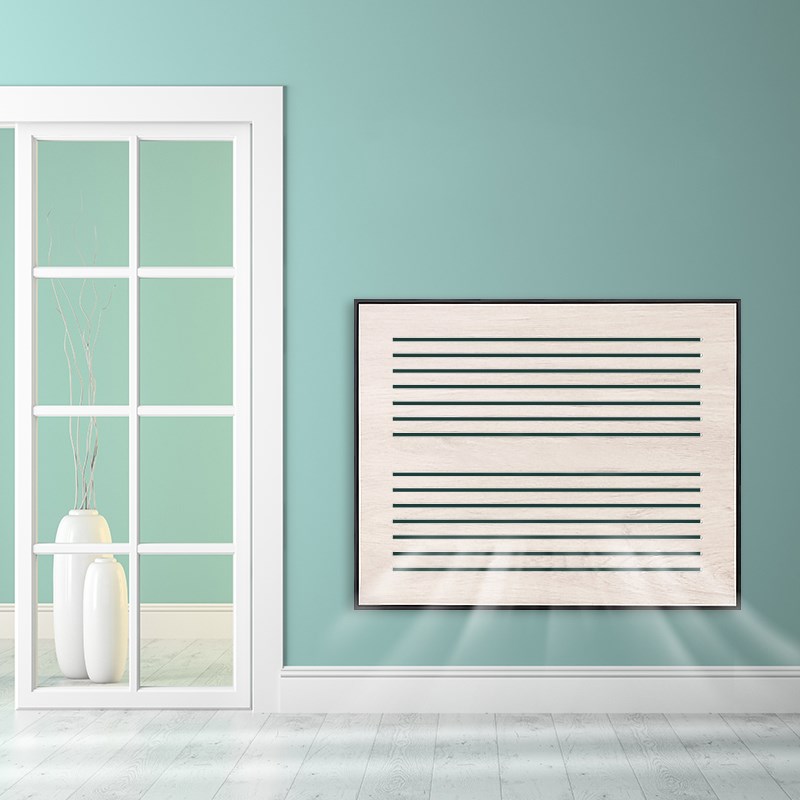 电表箱装饰画配电箱左右推拉式弱电箱网线盒不遮挡信号餐厅墙挂画