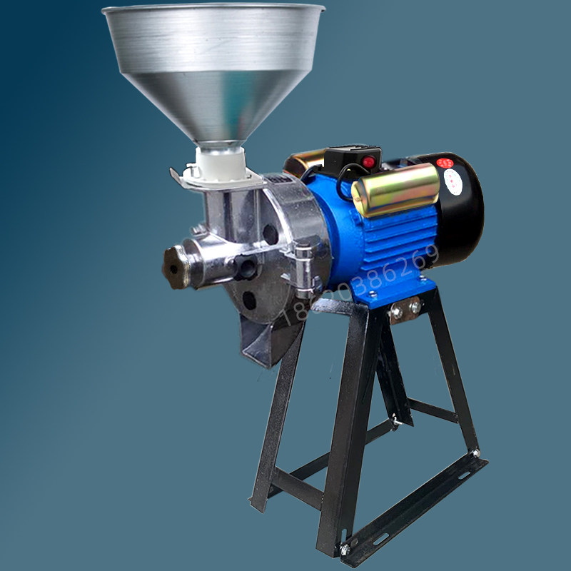 电动石磨磨浆机商用肠粉打米浆机豆腐花不锈钢干湿磨粉小型芝麻酱