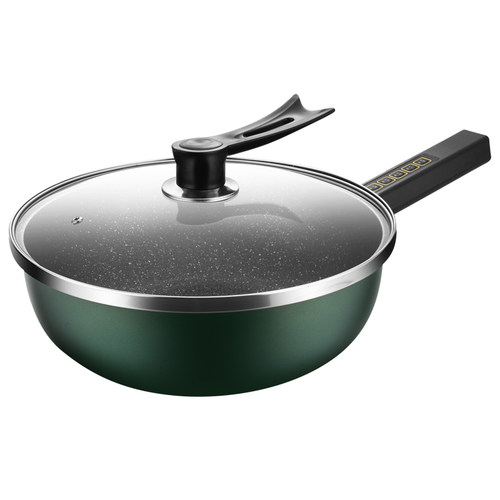 电炒锅家用多功能电炒菜炒锅一体式电锅电用不沾锅宿舍插电爆炒