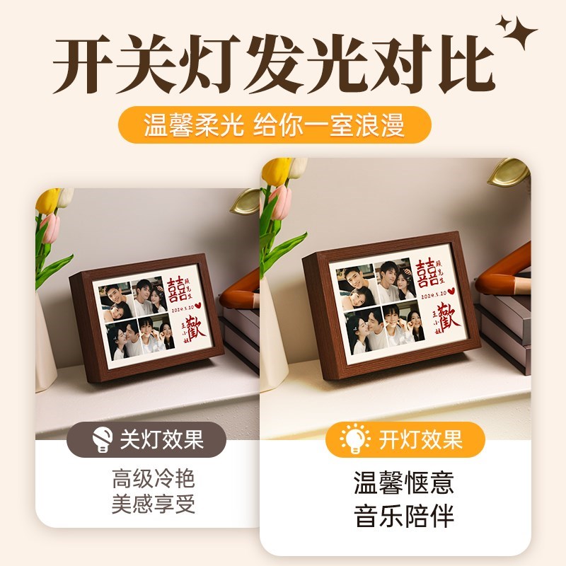 一周年纪念礼物情侣送男朋友x男友老公结婚女友实用的老婆浪漫惊