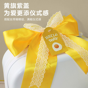 婴儿礼盒套装新生男女宝宝小孩子满月百天周岁纯棉服装礼品手提箱