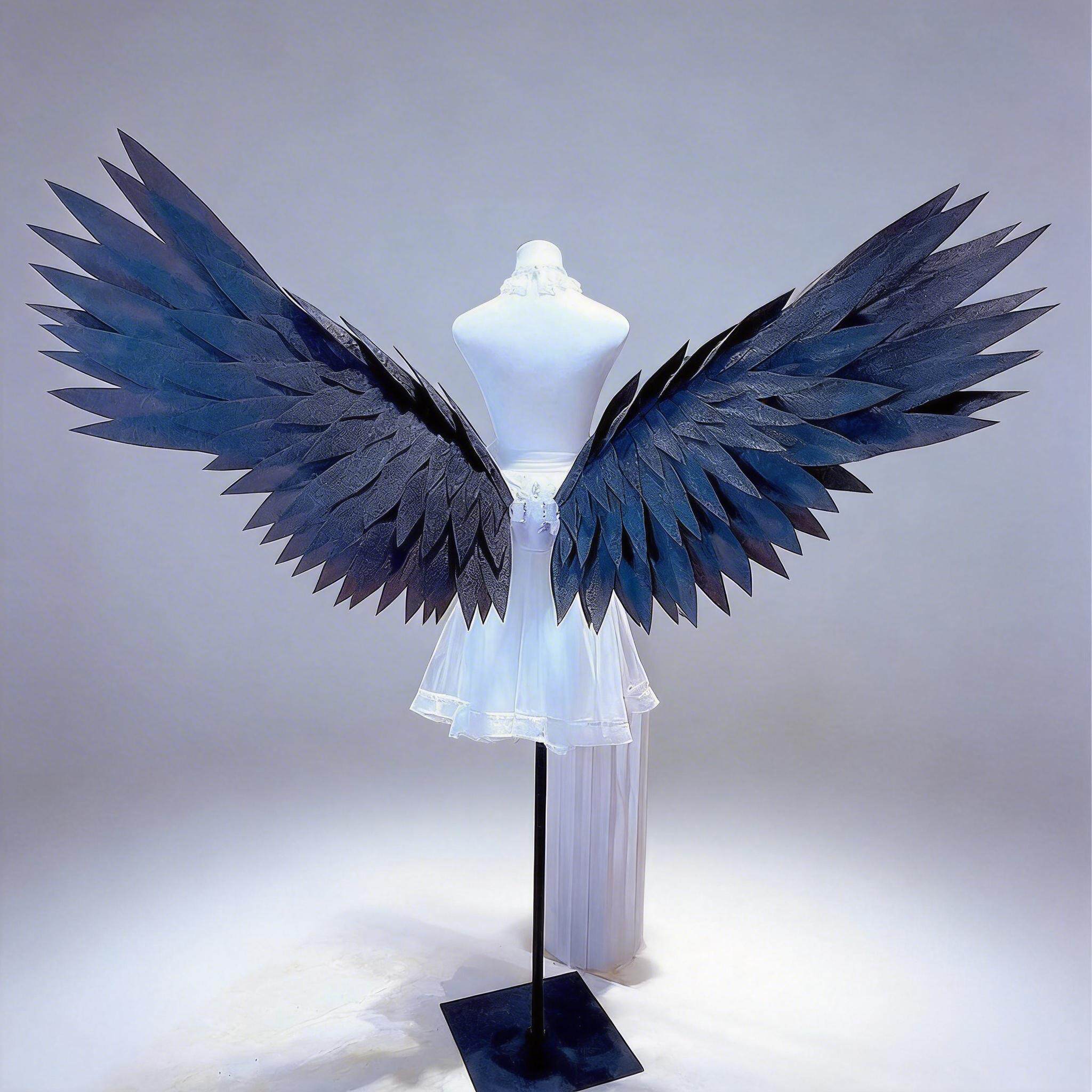 thumbnail for Cos-electric wings dedicated costume performance props, anime animation, handmade custom pearl cotton back ornaments