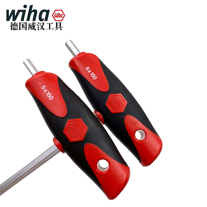 德国进口wiha威汉内六角T柄扳手540DS公制T型两用螺丝刀4 5 6 8mm