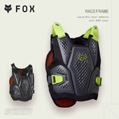 新款 透气 d3o防护 美国FOX raceframe软护甲越野摩托山地车MX骑行