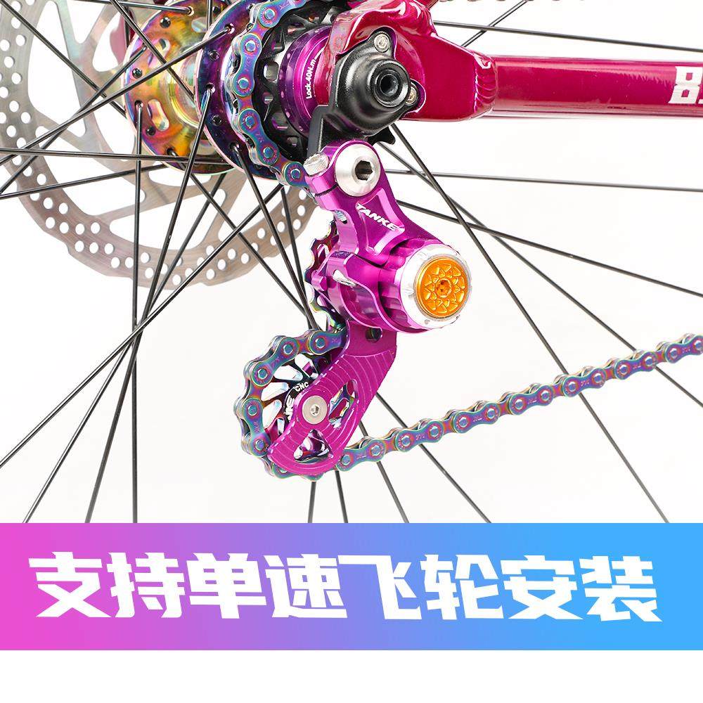 碳客TANKE 土坡软尾自行车单速导炼器 飞轮压拉力稳炼器配合尾钩,自行车/骑行装备/零配件,变速器/保护器,淘宝优惠券,粉丝福利购,淘宝优惠卷