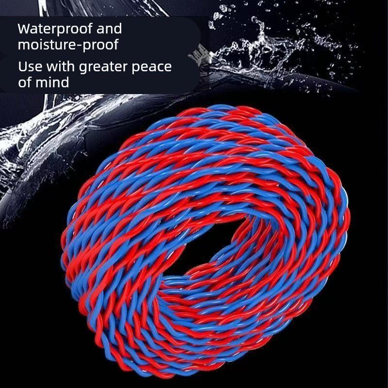 国标电线电缆线家用双芯1.5/2.5/4平方护套线户外防冻电源线