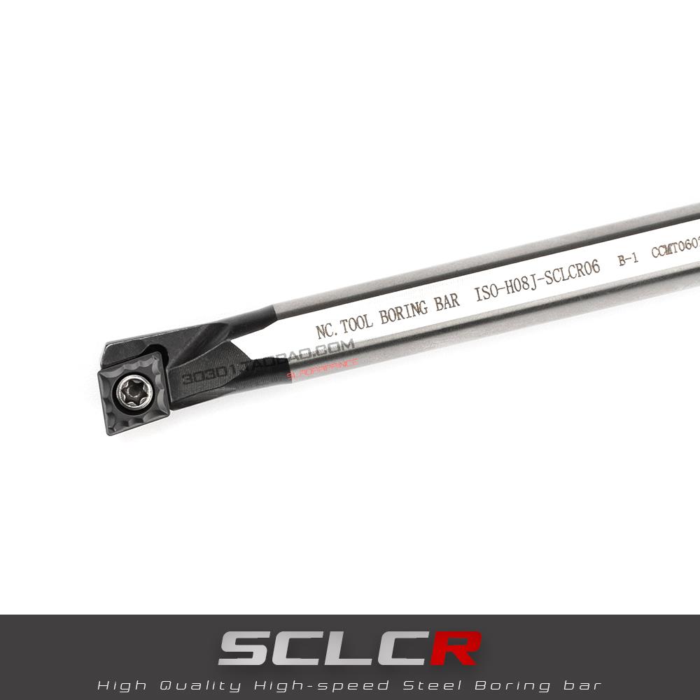高速钢抗震刀杆H06K/H07K/H08K/H10K/H12M/H16Q-SCLCR06/SCLCL