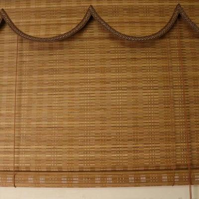 免打孔竹帘卷帘卷拉式遮阳遮光阳台茶室书房办公室民宿中式竹窗帘