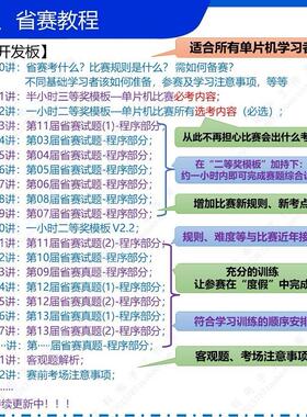 蓝桥杯单片机比赛开发板/IAP15F2K61S2开发板/STC15开发板/CT107D