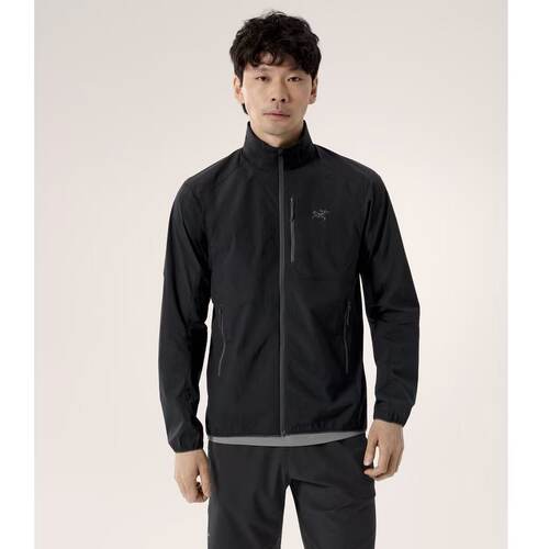 Arcteryx/始祖鸟Ossa Stowhood男款轻量拉链防晒连帽夹克衬衣透气