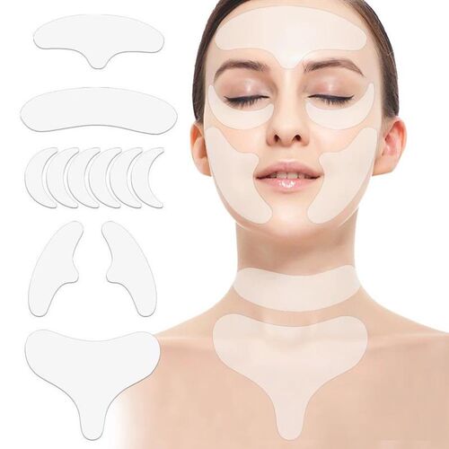 16pcs Reusable Silicone Patches Anti Rimpel Pads Silicone Wr