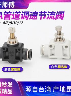 ASA/LSA节流管道阀SA4/6/8/10/12气动气管气量流量调节调速控制阀