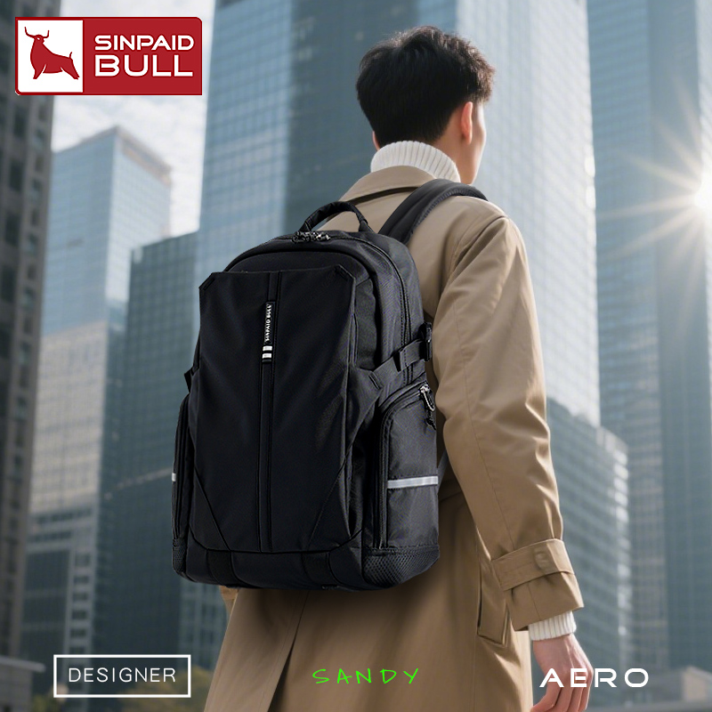 申派/大容量商旅双肩包旅行背包