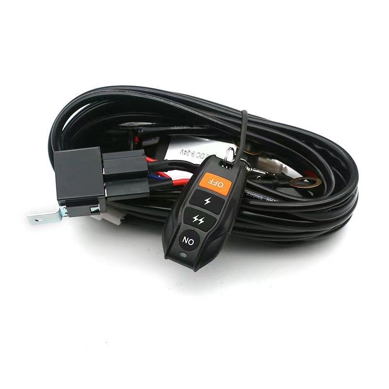 24v12v汽车电瓶遥控爆闪线组开关