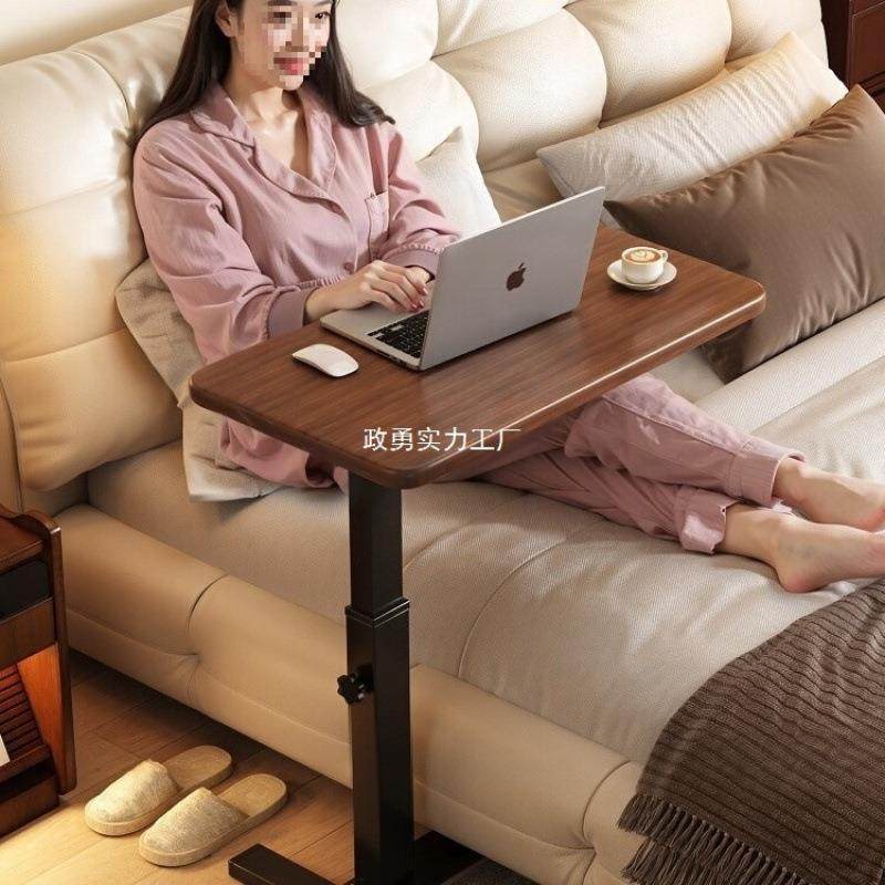 床边桌可移动升降电脑桌子卧室家用折叠书桌简易学生写字桌边几小,3C数码配件,USB灯,淘宝优惠券,粉丝福利购,淘宝优惠卷