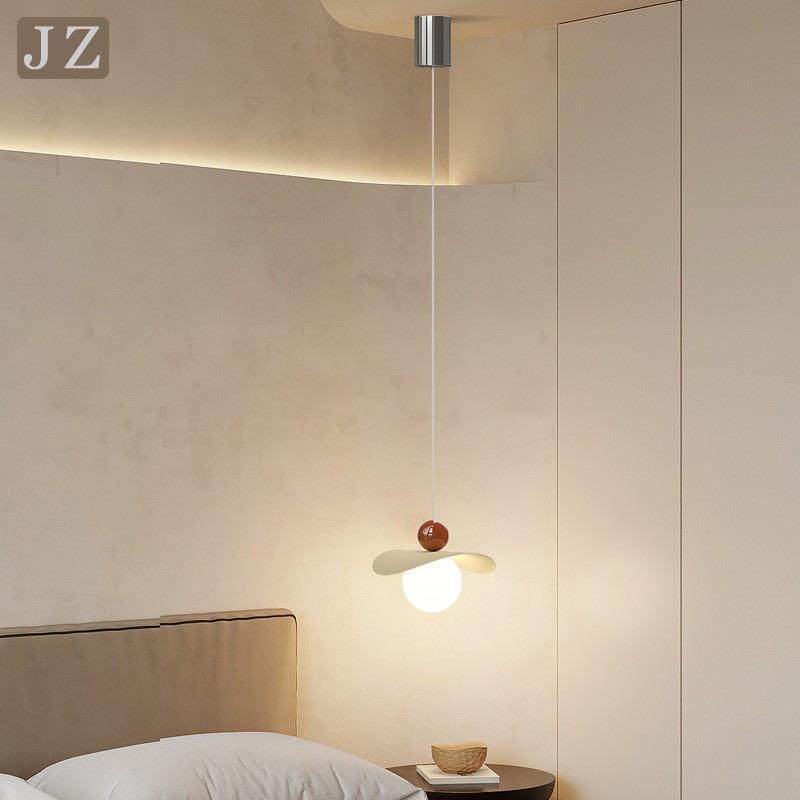 卧室床头小吊灯法式奶油风现代简约设计师中古升降餐厅吧台灯具,3C数码配件,USB灯,淘宝优惠券,粉丝福利购,淘宝优惠卷