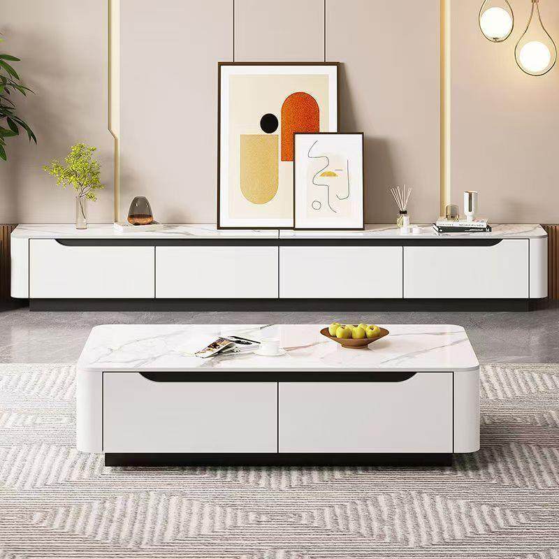 全实木茶几电视柜组合大小户型岩板客厅家用落地式地柜茶桌绢花,3C数码配件,USB灯,淘宝优惠券,粉丝福利购,淘宝优惠卷