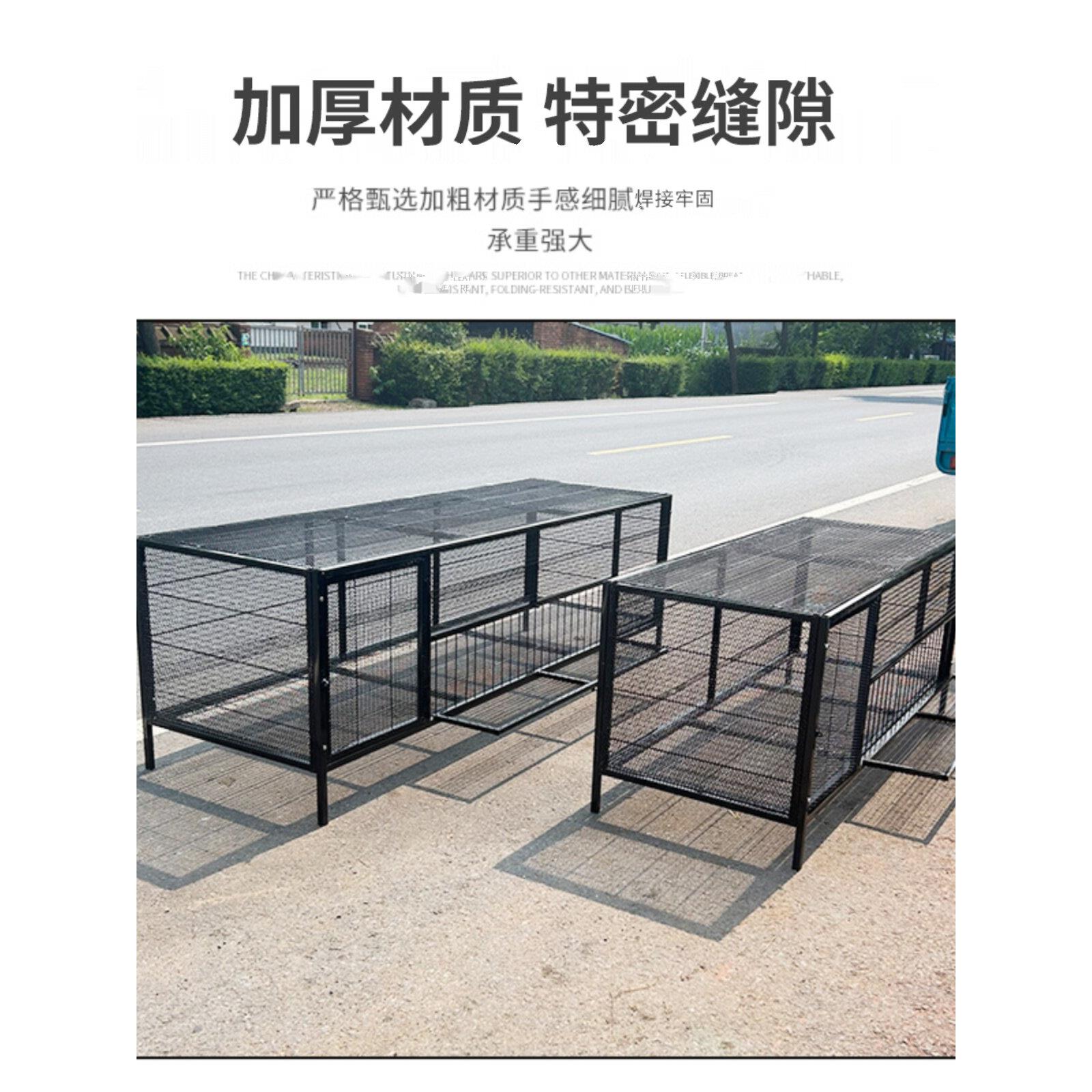 鸡笼子伸头款养殖笼在外面吃食食槽烤漆芦丁鸽子防鼠狼养殖笼农村