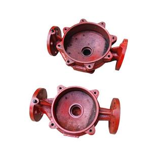 ISG管道泵离心泵泵体底壳XBD消防稳压泵底座增压水泵铸铁泵头配件