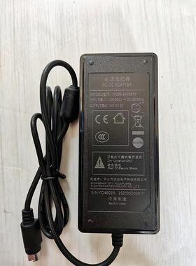原装友创电子24V2.5A三针插头电源配接器YC60-2402500印表机电源