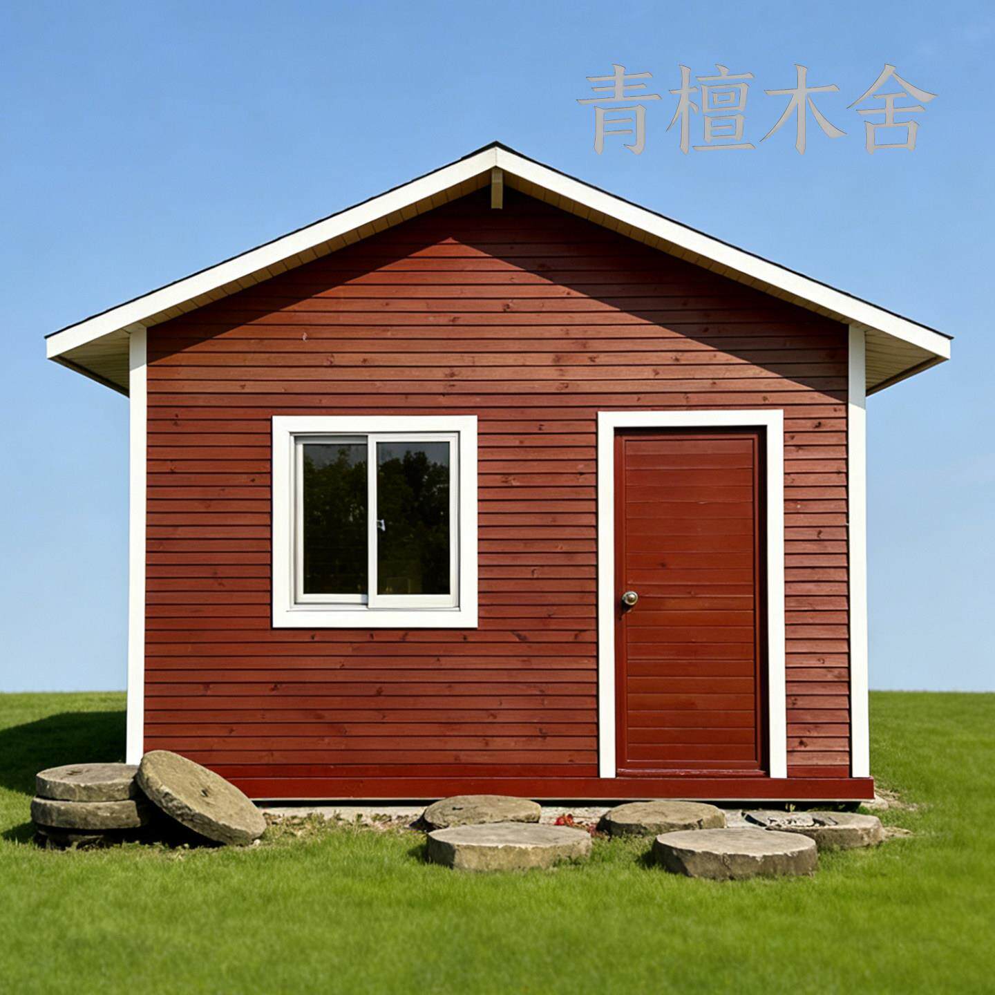 户外防腐木小木屋 景区民宿网红打卡小屋 庭院休闲实木房子定制