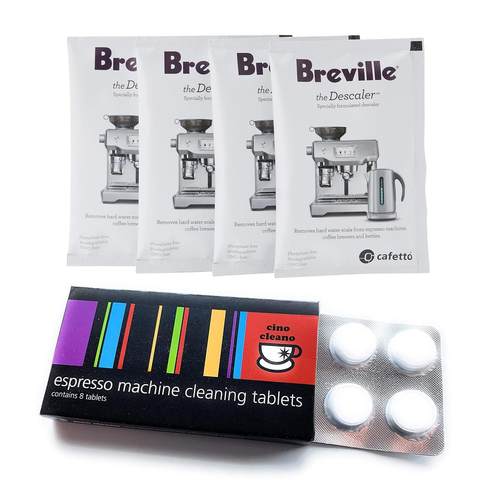 Breville/铂富咖啡机原装清洁片除垢粉剂液冲煮头清洗进口配件