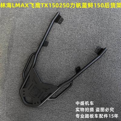 适用天鹰TX150/250尾翼力帆蓝鲟林海L-MAX摩托车尾箱架后货架扶手