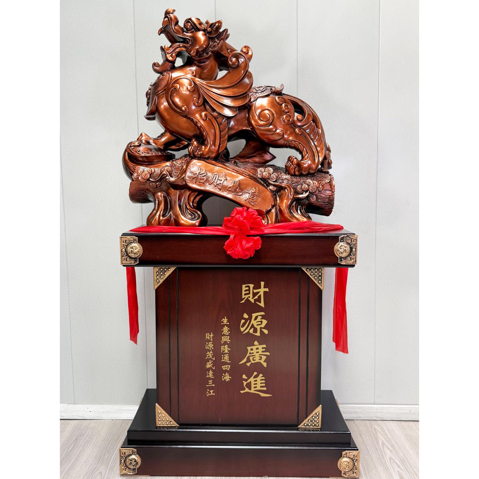 招财金蟾貔貅落地摆件金蝉皮丘装饰品开业送礼物工厂乔迁开业礼品