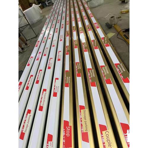 捷停车道闸杆加厚80*30加厚80*40带胶条挡车杆栅栏杆捷停车升降杆