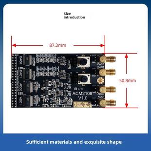 小美歌8位双通道35m高速Adc Dac模块Dds数据采集Acm2108 125m