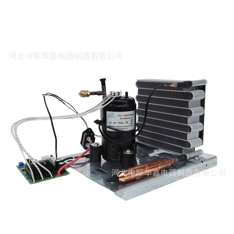 ST28C微型压缩机组直流冷凝机组小制冷机组风冷R134a24V