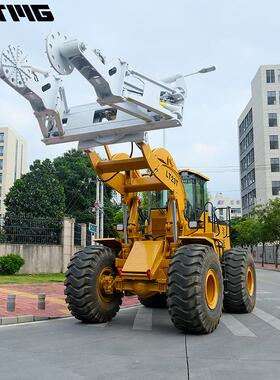 LTMG装载机叉装车轮胎夹四驱越野可换叉斗叉装机23吨全新柴油机