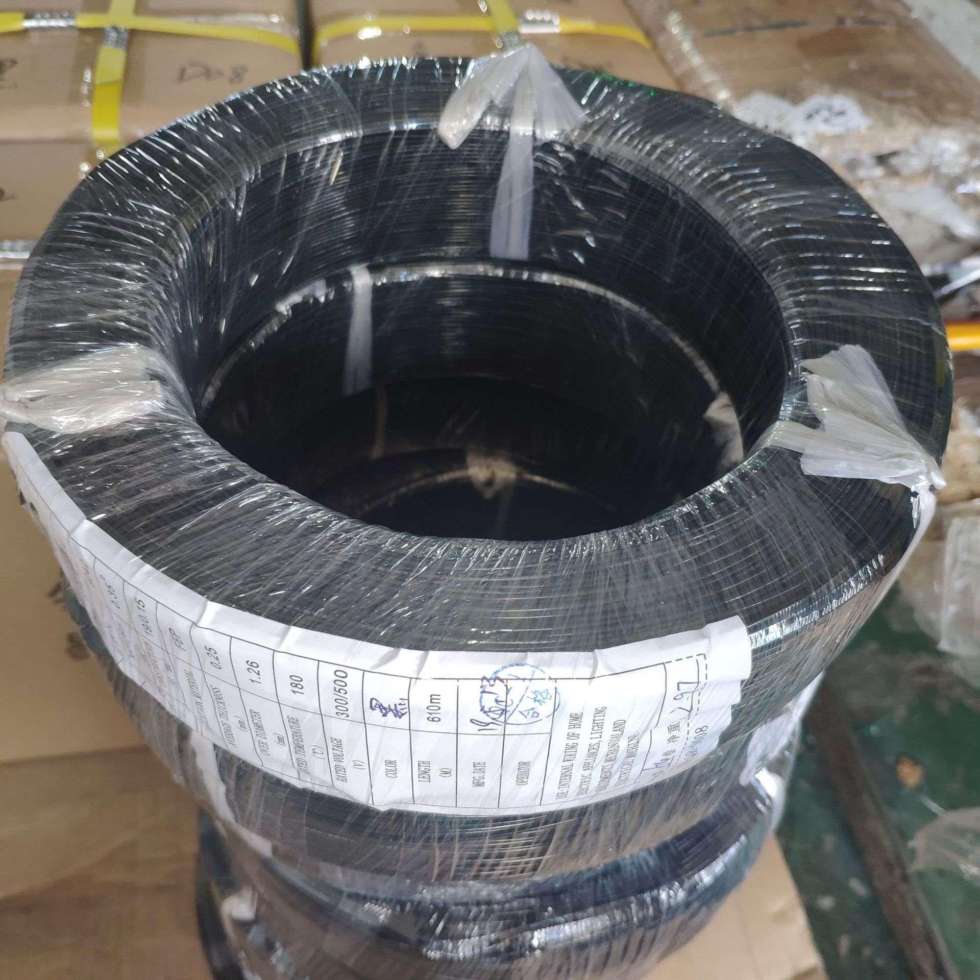 8041PFA1.0平方铁氟龙单绝缘250°C 300/500V欧规VDE认证高温电线