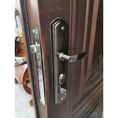 .防盗门锁套装锁具家用把手通用型铁门天地锁大门锁木门锁室内门