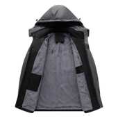 加绒加厚新款 棉衣男士 冬季 冲锋棉衣外套滑雪保暖防风户外骑行棉服