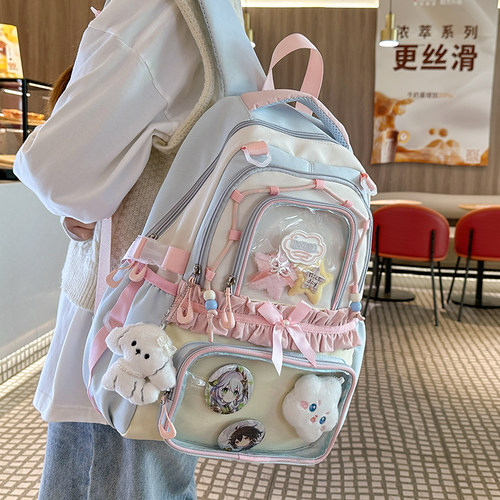 书包初中女生背包小学生高中学生