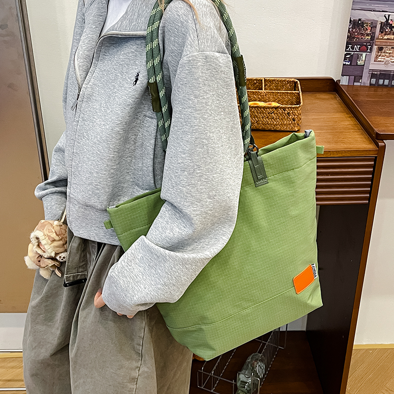 日系攀岩绳户外防水尼龙包包男女