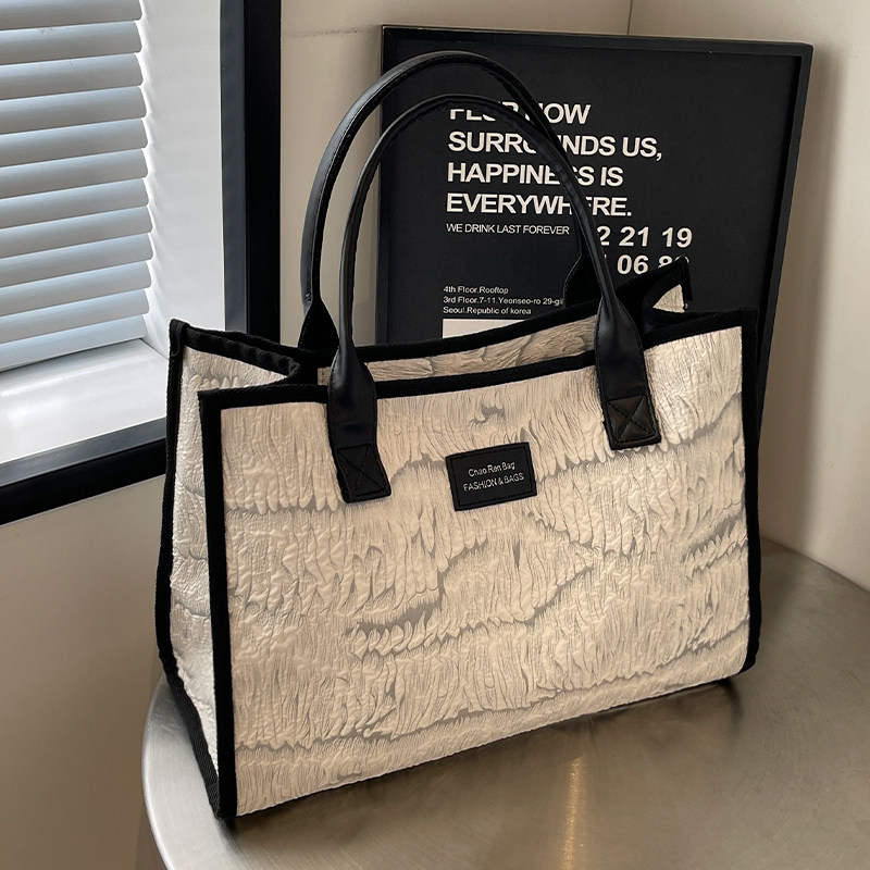 ins手提购物袋女时尚托特妈咪包