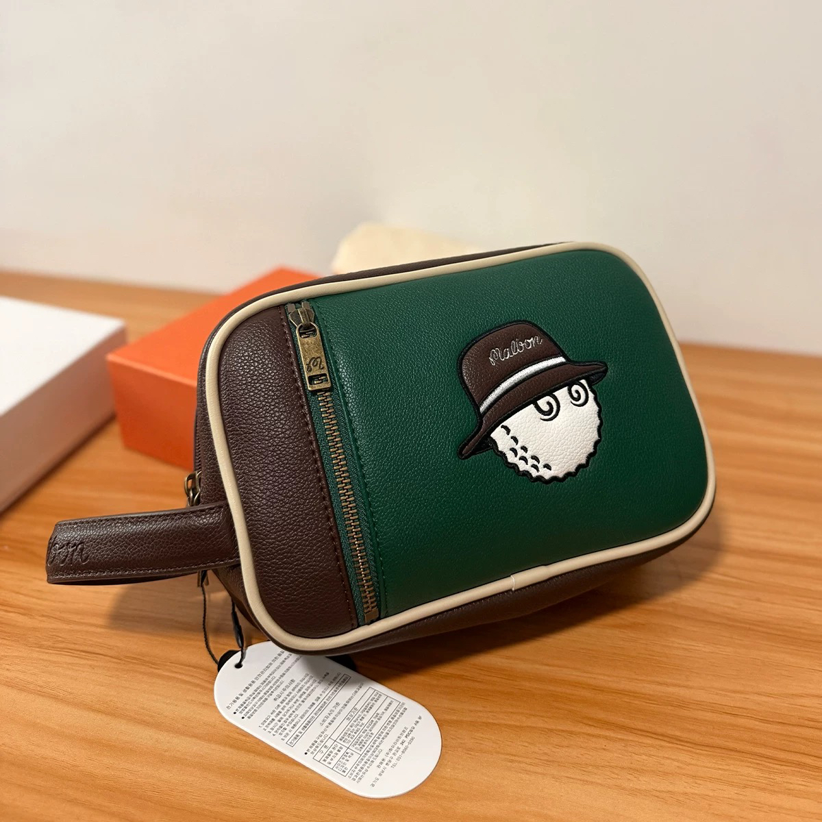 malbon包25新款高尔夫MALBON手包通用斜挎包男女韩国收纳包