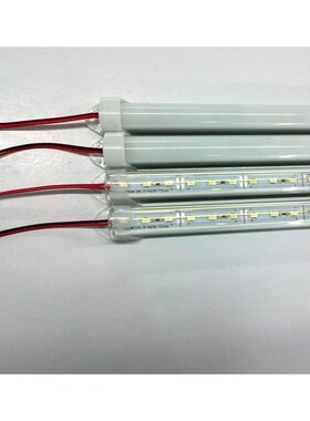 LED5630硬灯条 防水高亮12V 24V 220V 带铝槽带罩超低价珠宝灯箱