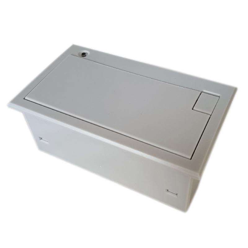 58MM嵌入式撕纸热敏自助收银小票标签条广告机查询排队叫号打印机