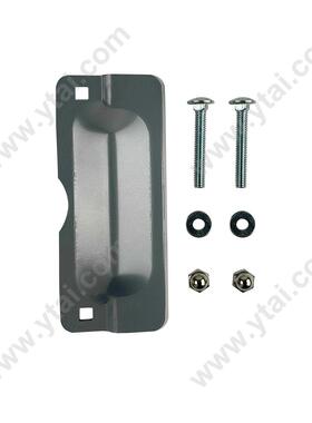 LP-207美赫五金钢门闩保护器配有马车螺栓垫圈和山角螺母