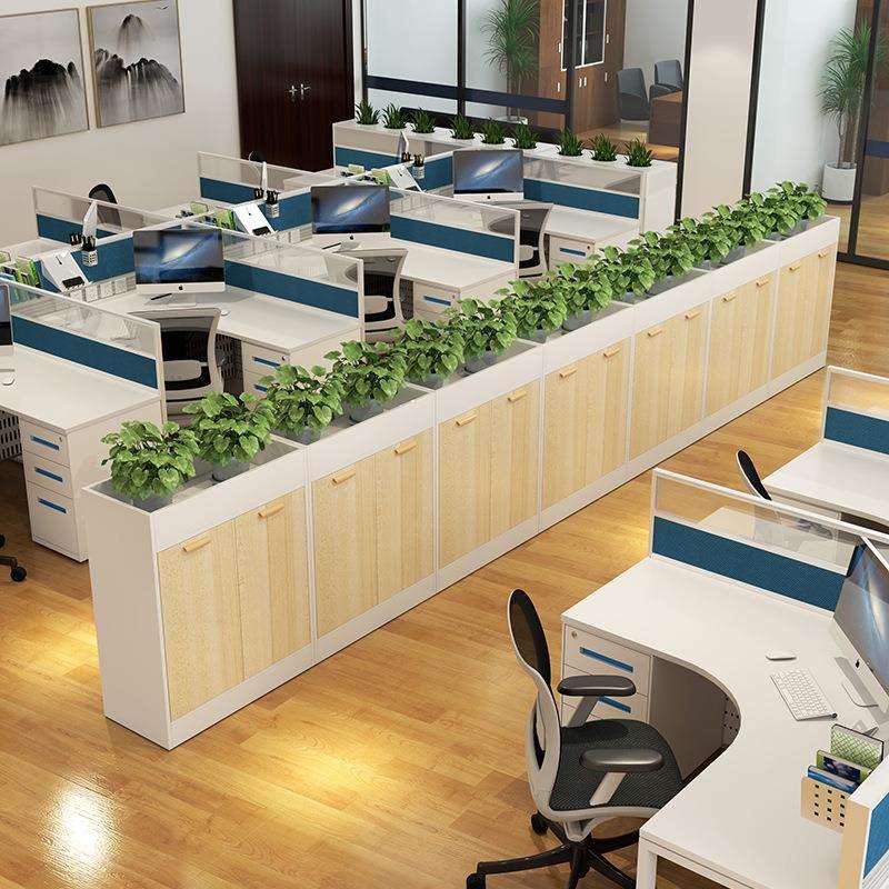 办公室铁艺屏风隔断置物架落地餐厅饮栅栏卡座装饰绿植矮隔断再名