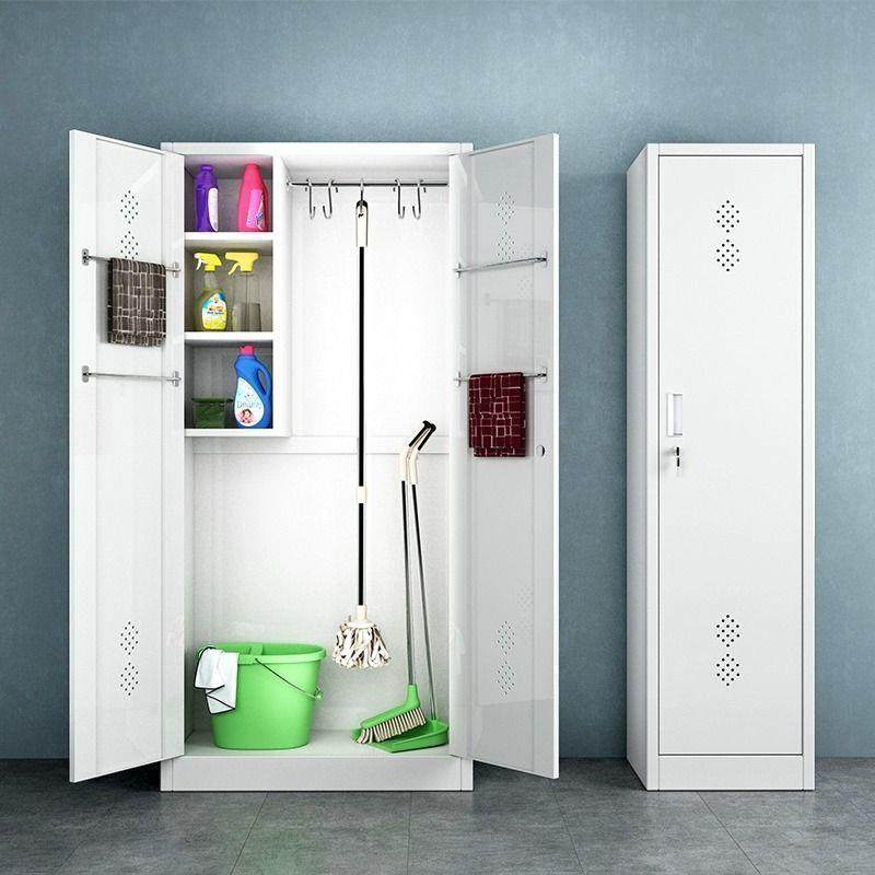 家用清洁柜拖把扫把杂物柜保洁柜阳台收纳柜家政卫生工具储物柜子,3C数码配件,USB灯,淘宝优惠券,粉丝福利购,淘宝优惠卷