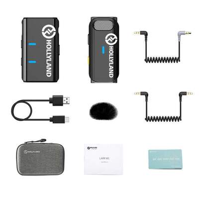 Hollyland Lark M1 Wireless Lavalier Microphone with Noise
