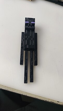我的世界末影人玩偶3D打印多关节可动人偶小黑手办模型玩具周边