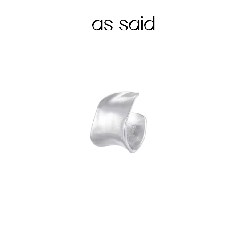 assaid曲线不规则开口戒