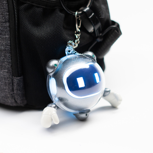 最终幻想FF14兔妈外勤机小机器人背包挂件钥匙扣游戏周边发光配件